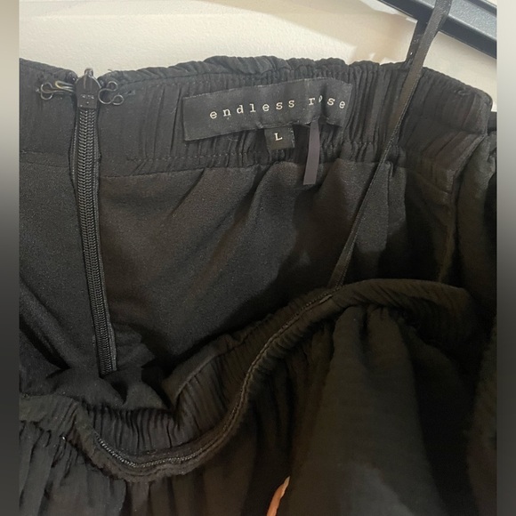 Endless Rose off the shoulder black dress - NOT maternity but CAN BE - Picture 2 of 3